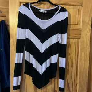 Jennifer Lopez metallic sweater